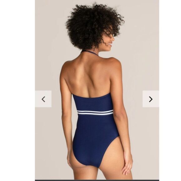 🆕️Trina Turk MADE IN THE SHADE BANDEAU ONE PIECE SWIMSUIT Sz 6 - Picture 9 of 16